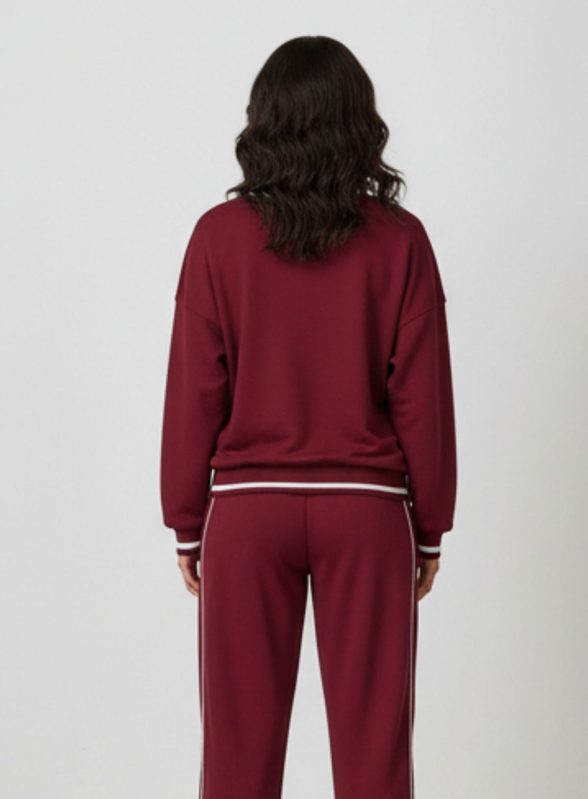 vector sportswear - Women’s casual loose fit sweater pullover