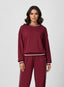vector sportswear - Women’s casual loose fit sweater pullover