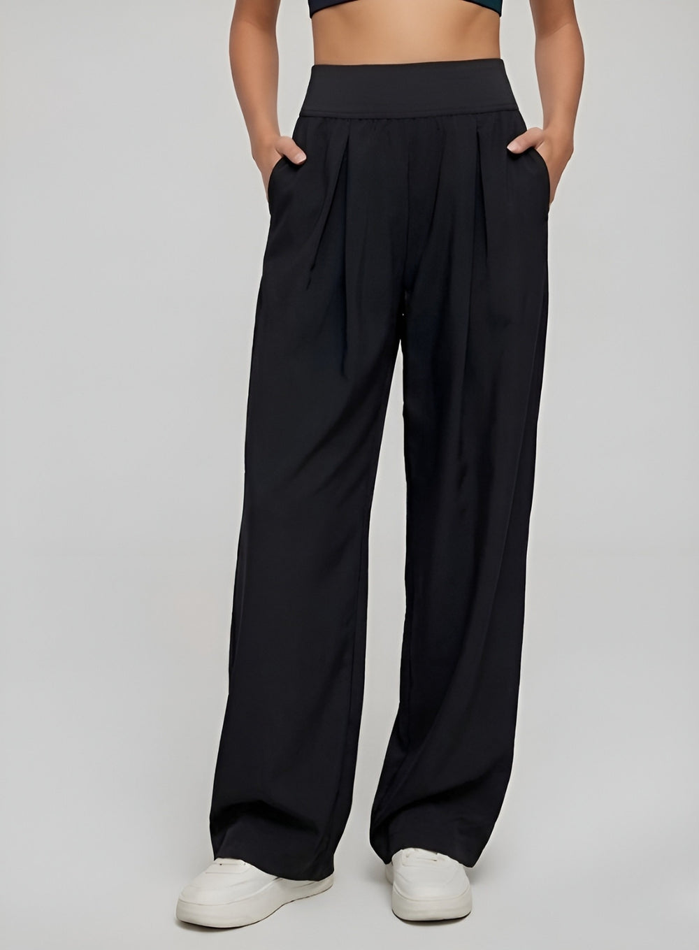 CloudDrape Activewear Pants - Black - VECTOR SPORTSWEAR