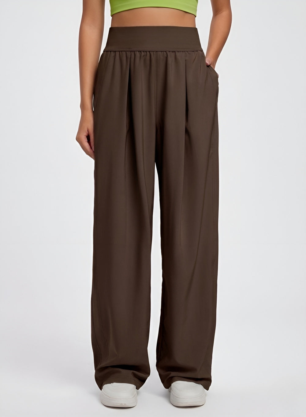 CloudDrape Activewear Pants - Mahogany - VECTOR SPORTSWEAR