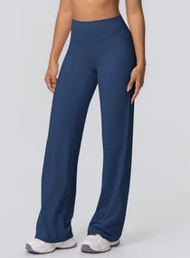 CloudFlow™ Flare Leggings - Badge Blue