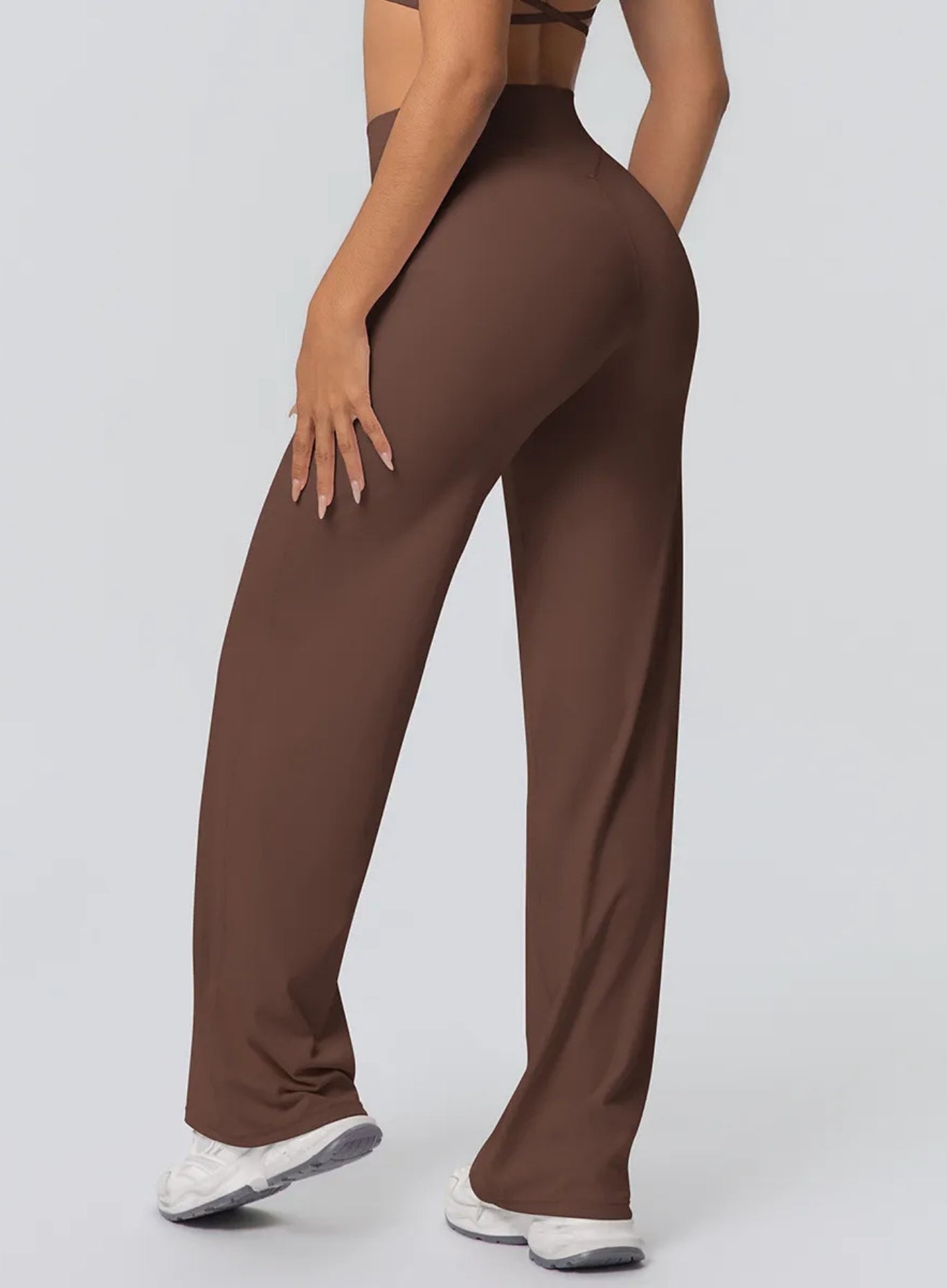 CloudFlow™ Flare Leggings - Chestnut