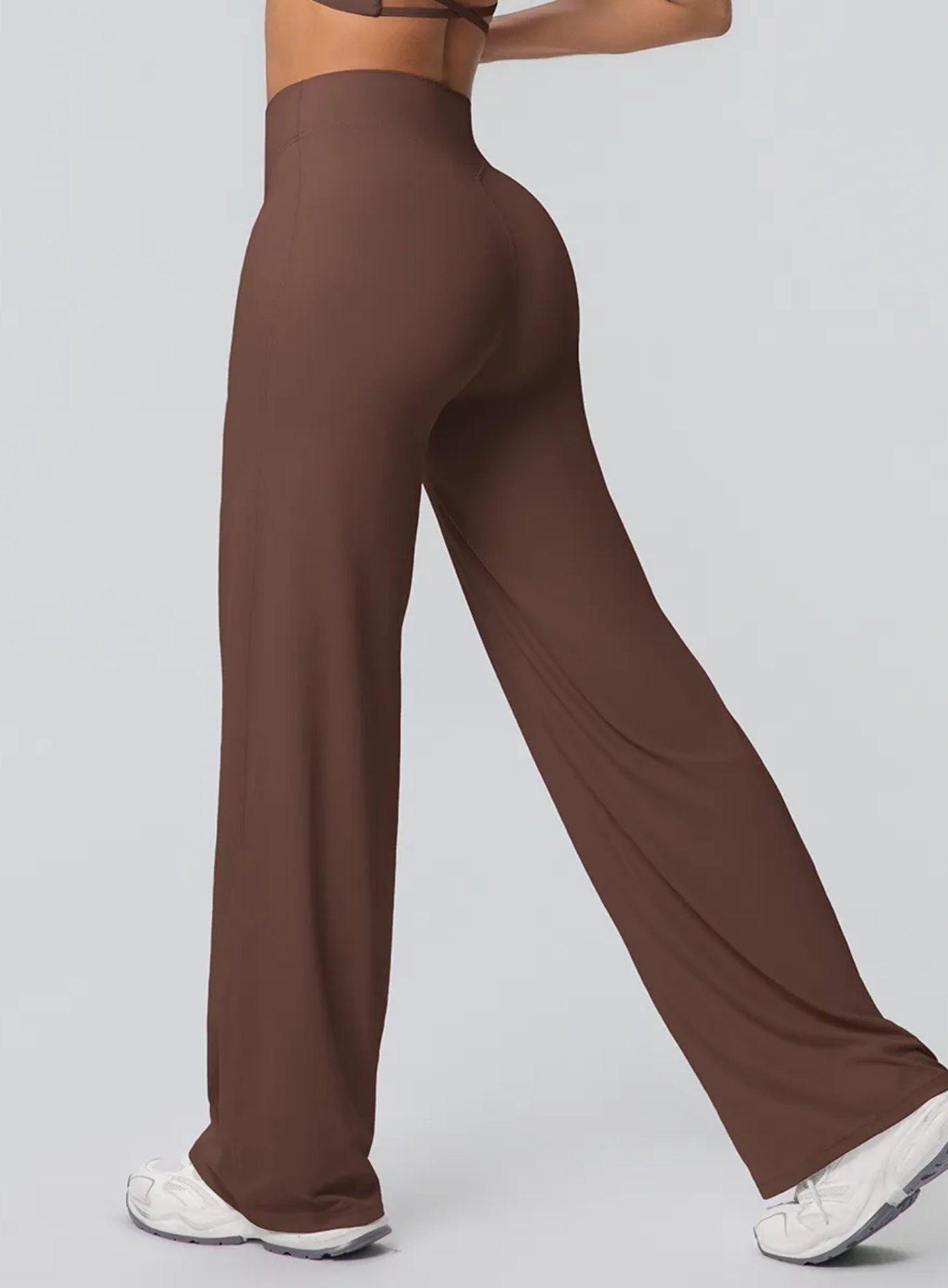 CloudFlow™ Flare Leggings - Chestnut