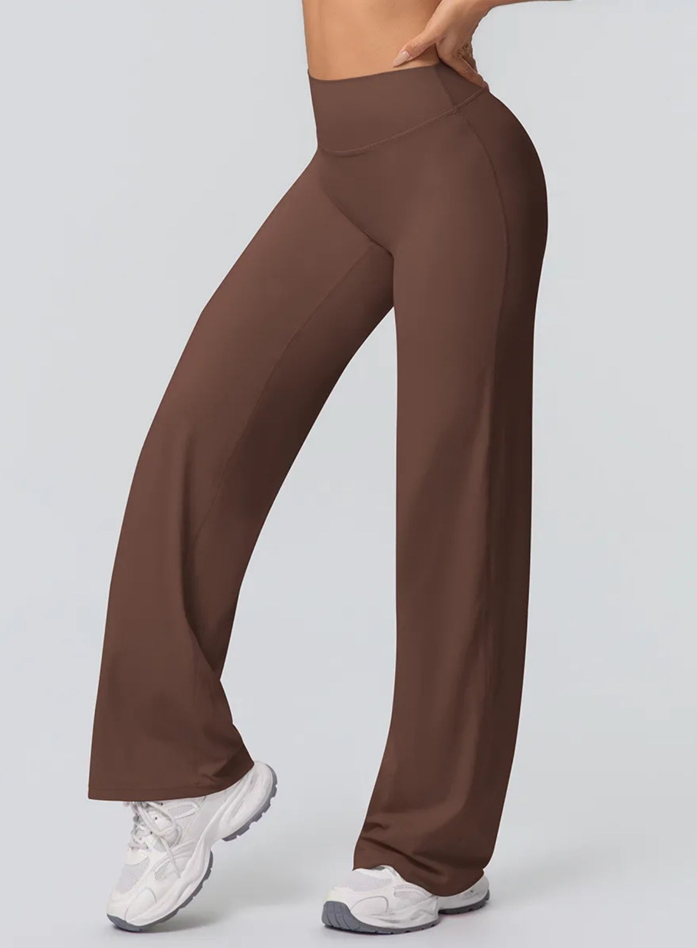CloudFlow™ Flare Leggings - Chestnut