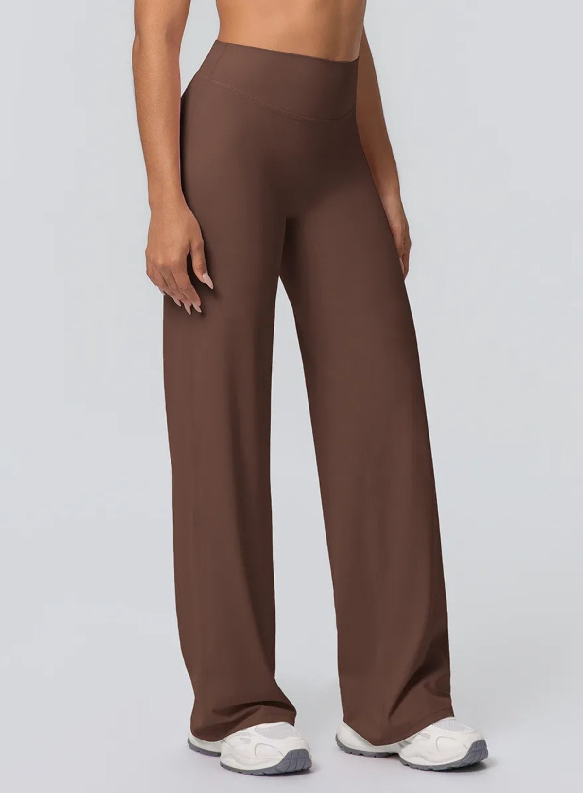CloudFlow™ Flare Leggings - Chestnut