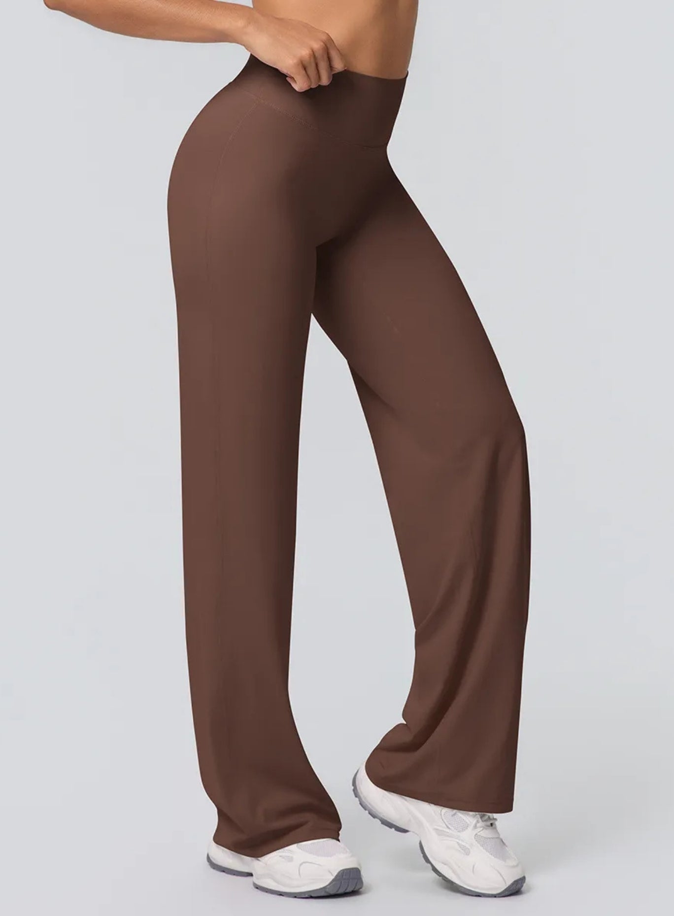 CloudFlow™ Flare Leggings - Chestnut