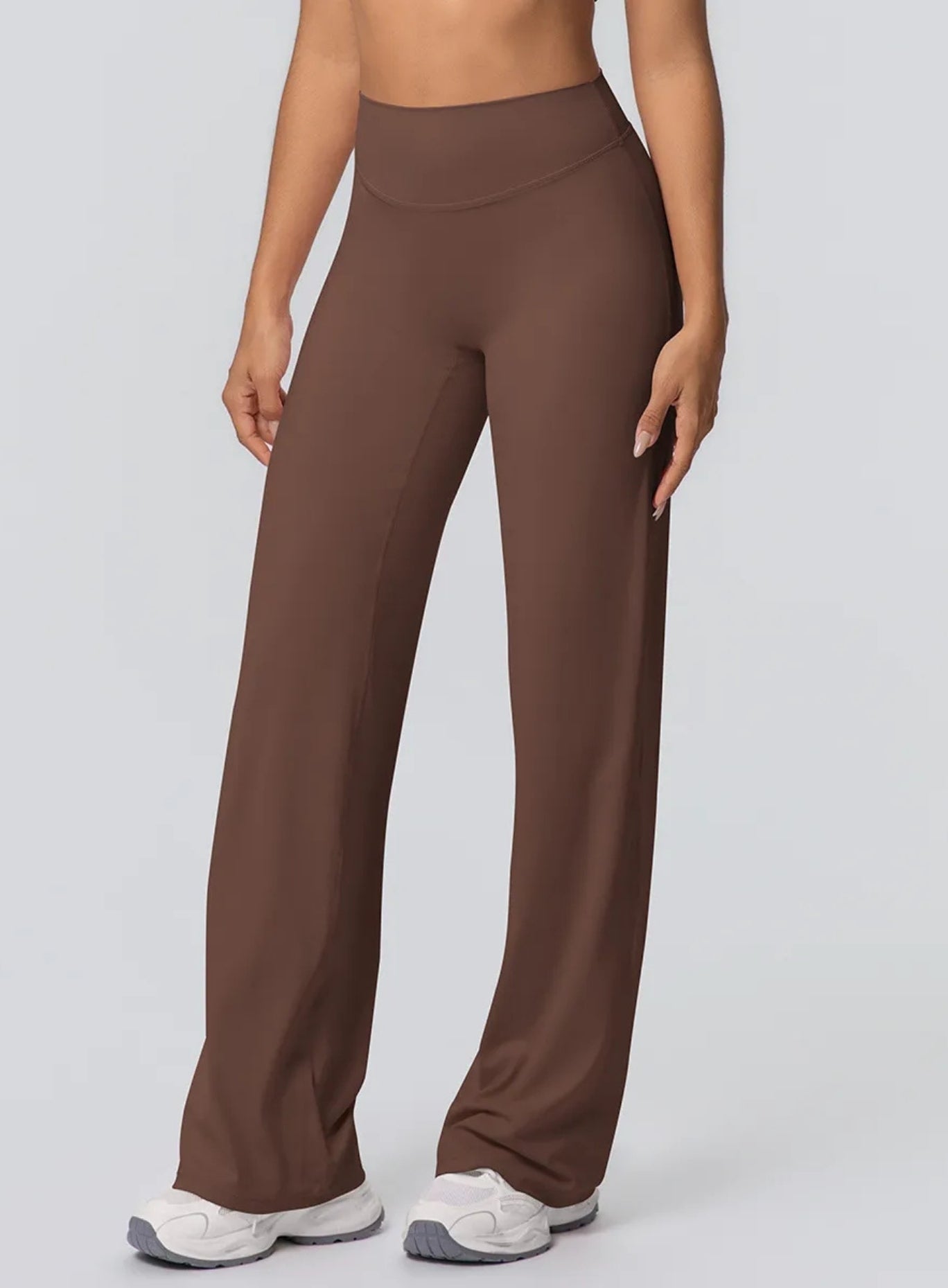 CloudFlow™ Flare Leggings - Chestnut