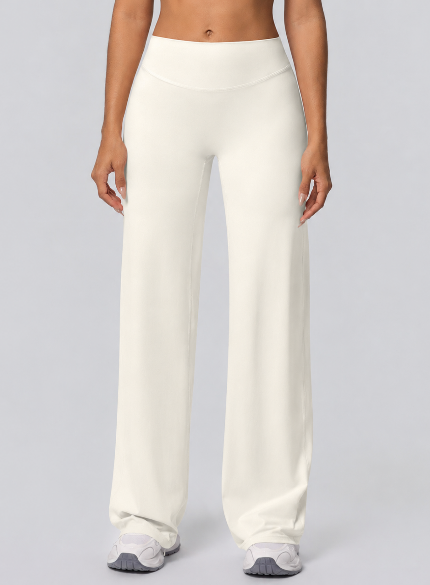 CloudFlow™ Flare Leggings - Light Ivory
