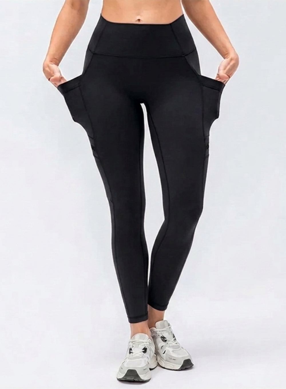 CloudSoft Pocket Legging - Black - VECTOR SPORTSWEAR