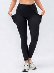 CloudSoft Pocket Legging - Black - VECTOR SPORTSWEAR