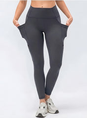 CloudSoft Pocket Legging - Dawn Gray - VECTOR SPORTSWEAR