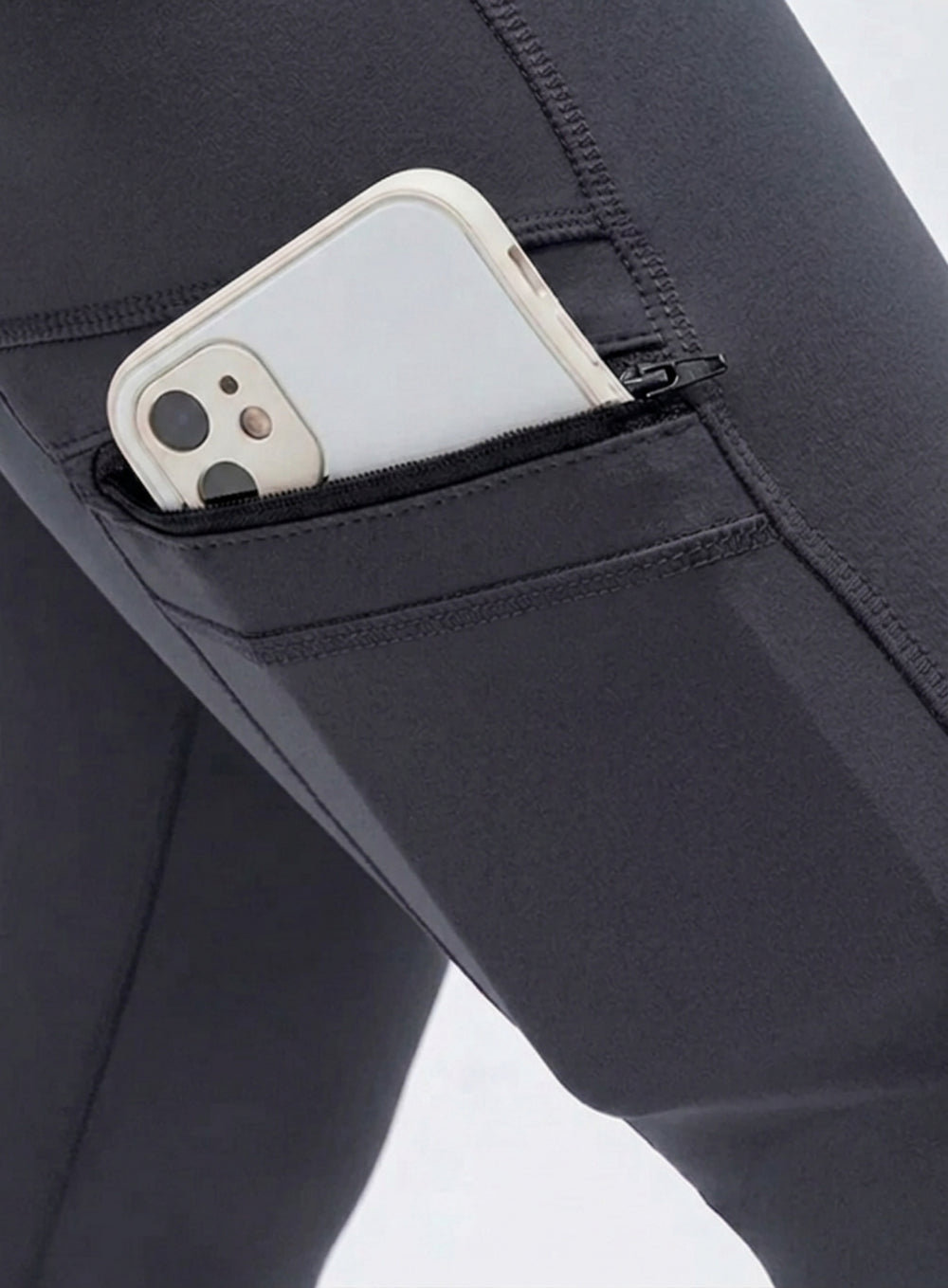 CloudSoft Pocket Legging - Dawn Gray - VECTOR SPORTSWEAR