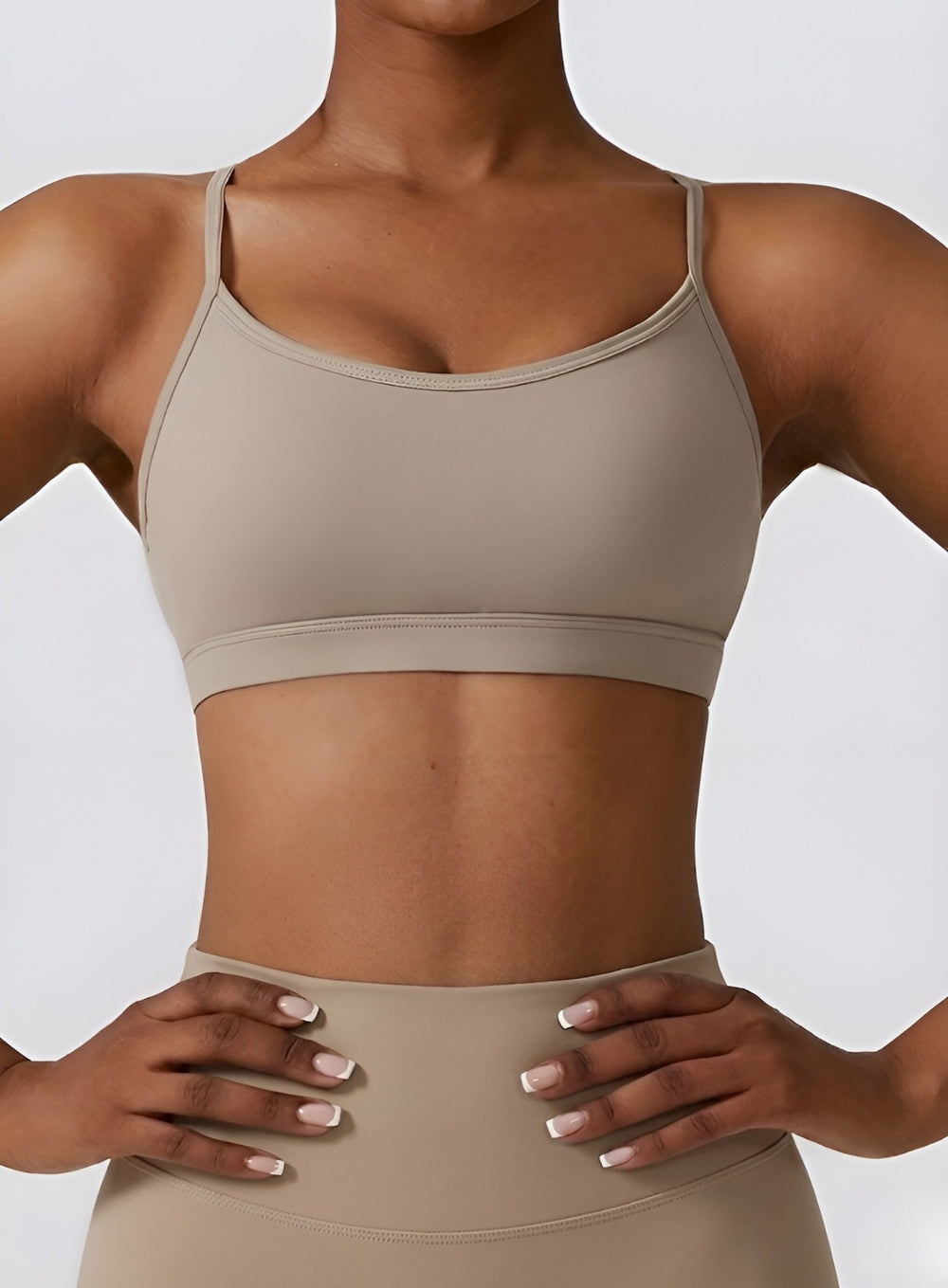 CoreForm Sculpt Bra - Natural Beige - VECTOR SPORTSWEAR