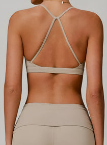 CoreForm Sculpt Bra - Natural Beige - VECTOR SPORTSWEAR