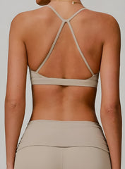 CoreForm Sculpt Bra - Natural Beige - VECTOR SPORTSWEAR
