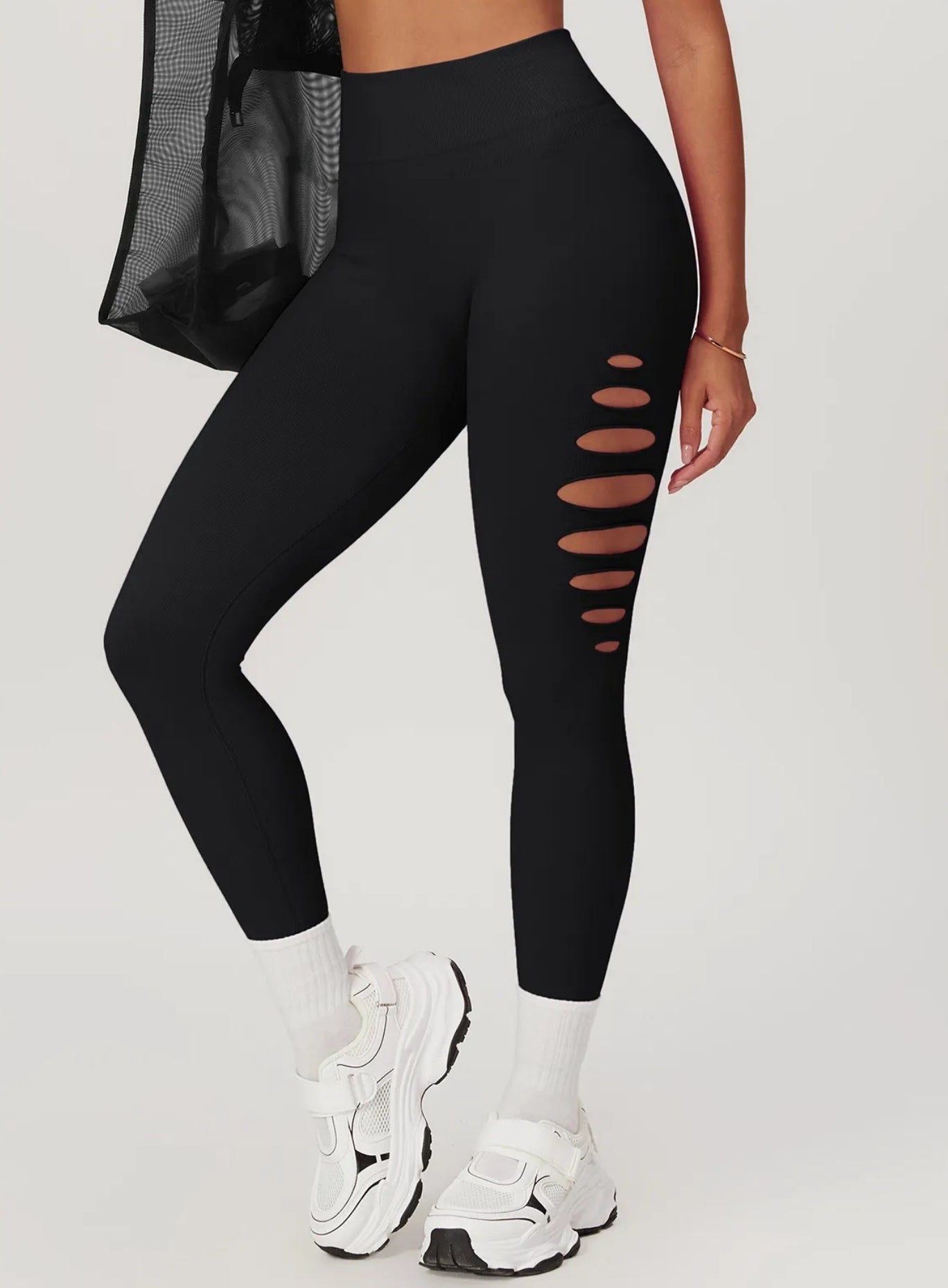 CoreForm Sculpt Cut Leggings - Black - VECTOR SPORTSWEAR