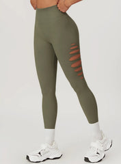 CoreForm Sculpt Cut Leggings - Grass Green - VECTOR SPORTSWEAR