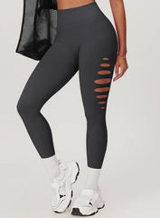 CoreForm Sculpt Cut Leggings - Gray - VECTOR SPORTSWEAR