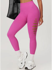 CoreForm Sculpt Cut Leggings - Rose Red - VECTOR SPORTSWEAR