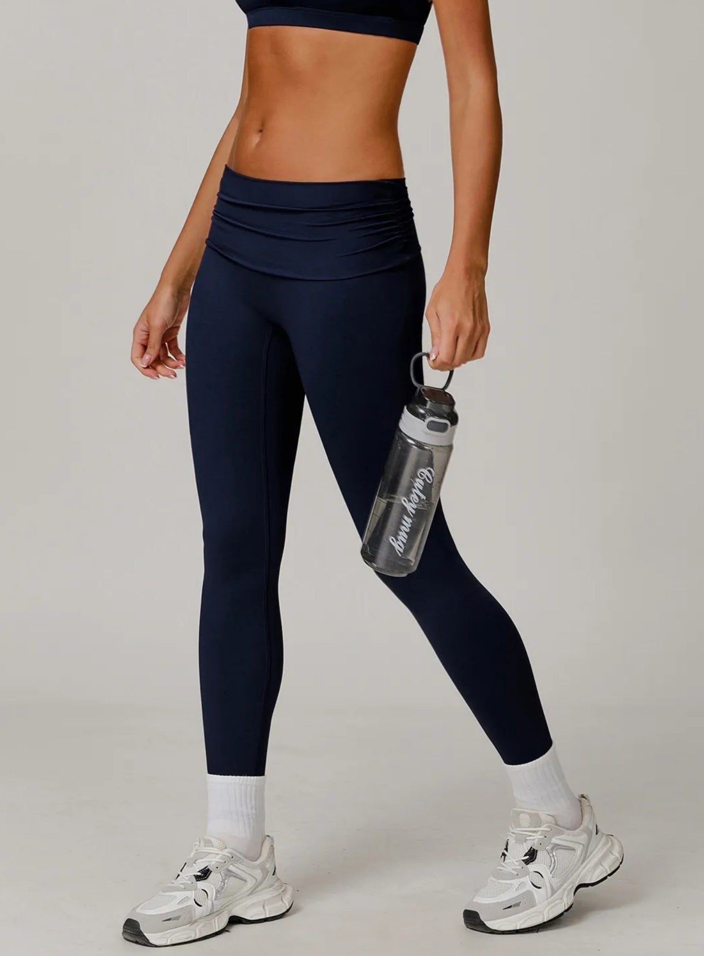 FlexFold™ CloudTouch Legging Navy Blue - VECTOR SPORTSWEAR