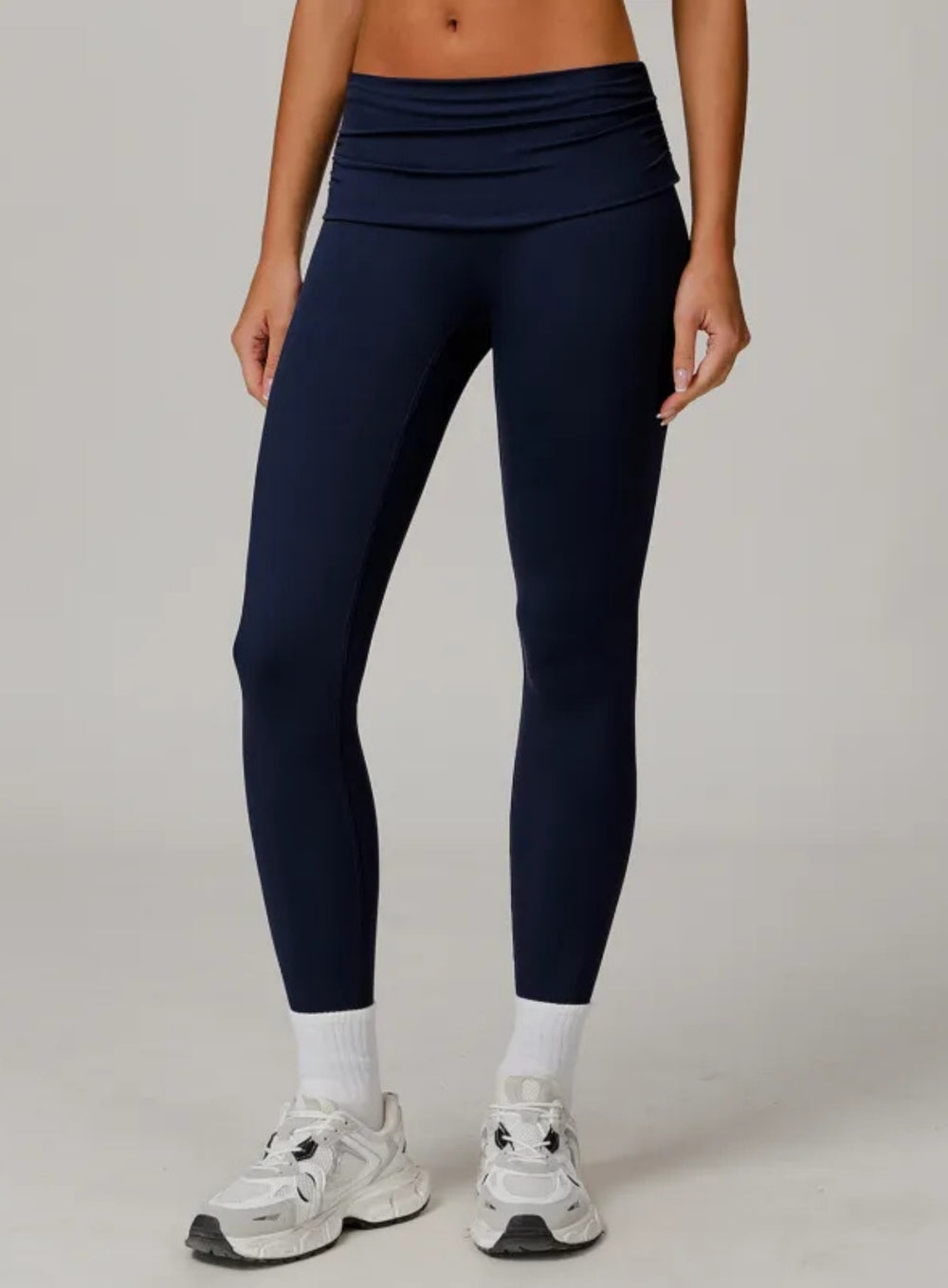 FlexFold™ CloudTouch Legging Navy Blue - VECTOR SPORTSWEAR