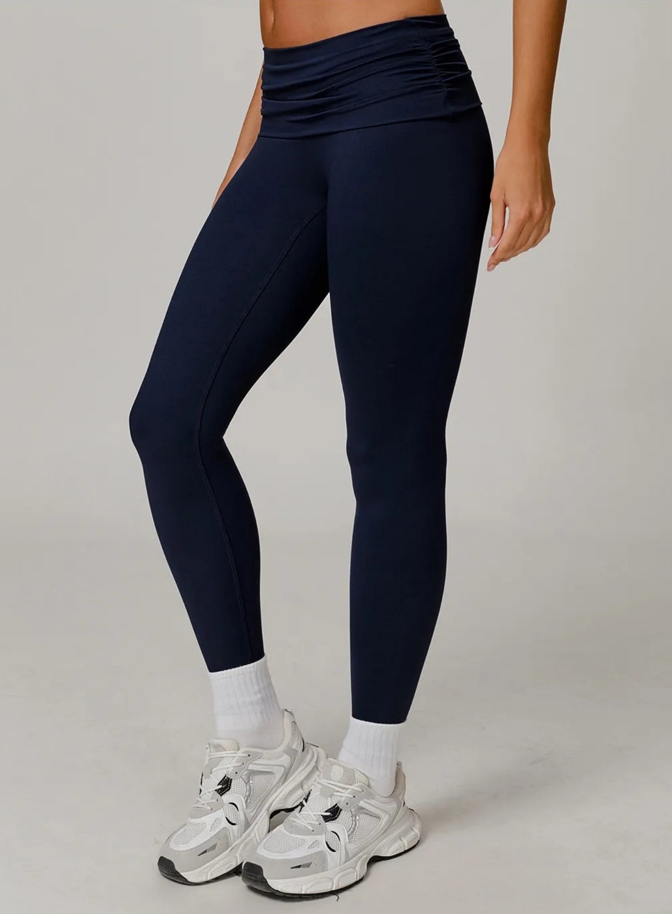 FlexFold™ CloudTouch Legging Navy Blue - VECTOR SPORTSWEAR