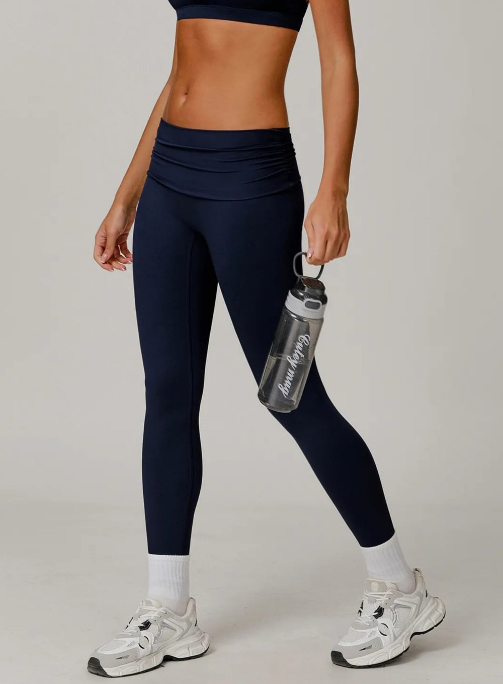 FlexFold™ CloudTouch Legging Navy Blue - VECTOR SPORTSWEAR