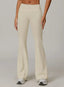 FlexFold™ Flare Leggings - Apricot Cream