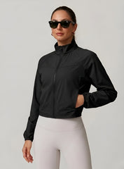 FlexForm Zip Jacket - Black - VECTOR SPORTSWEAR