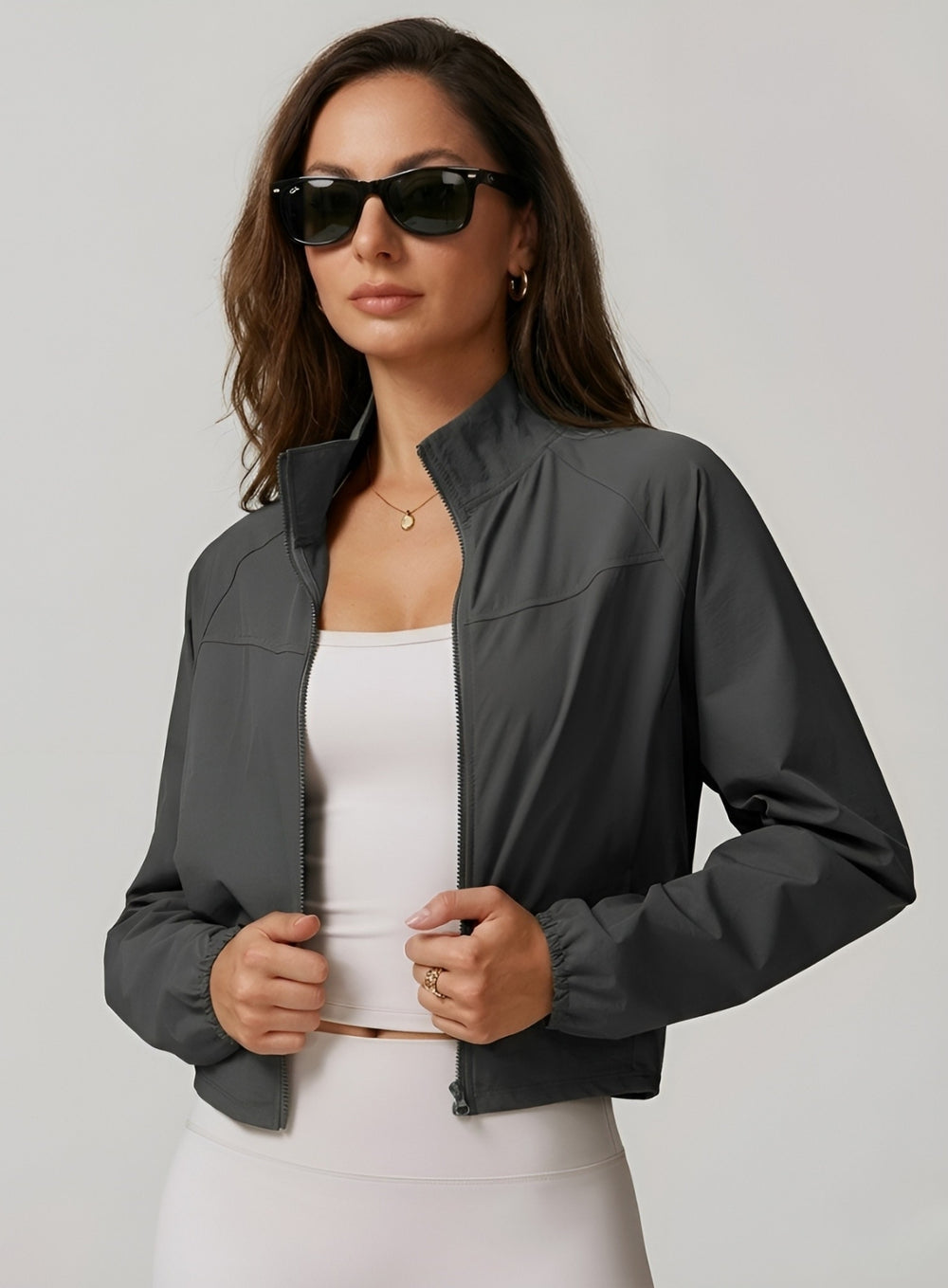 FlexForm Zip Jacket - Gray - VECTOR SPORTSWEAR