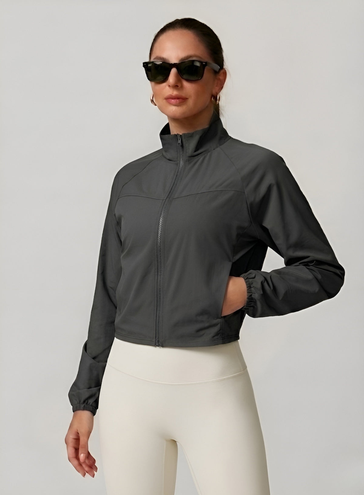 FlexForm Zip Jacket - Gray - VECTOR SPORTSWEAR