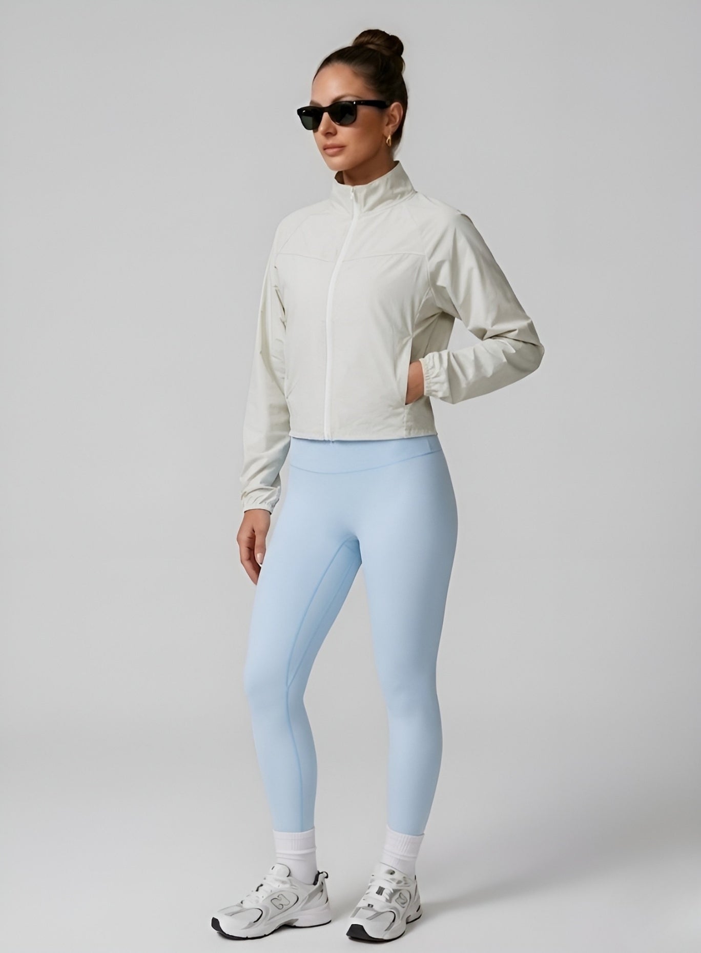 FlexForm Zip Jacket - Off - White - VECTOR SPORTSWEAR
