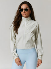 FlexForm Zip Jacket - Off - White - VECTOR SPORTSWEAR