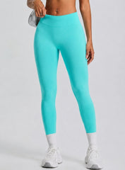 Hydrafit Scrunch Leggings - Aqua Blue