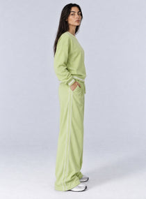 Casual Loose Fit Sweater - Lemon Green