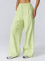 Lounge Stride Flare Joggers - Lemon Green