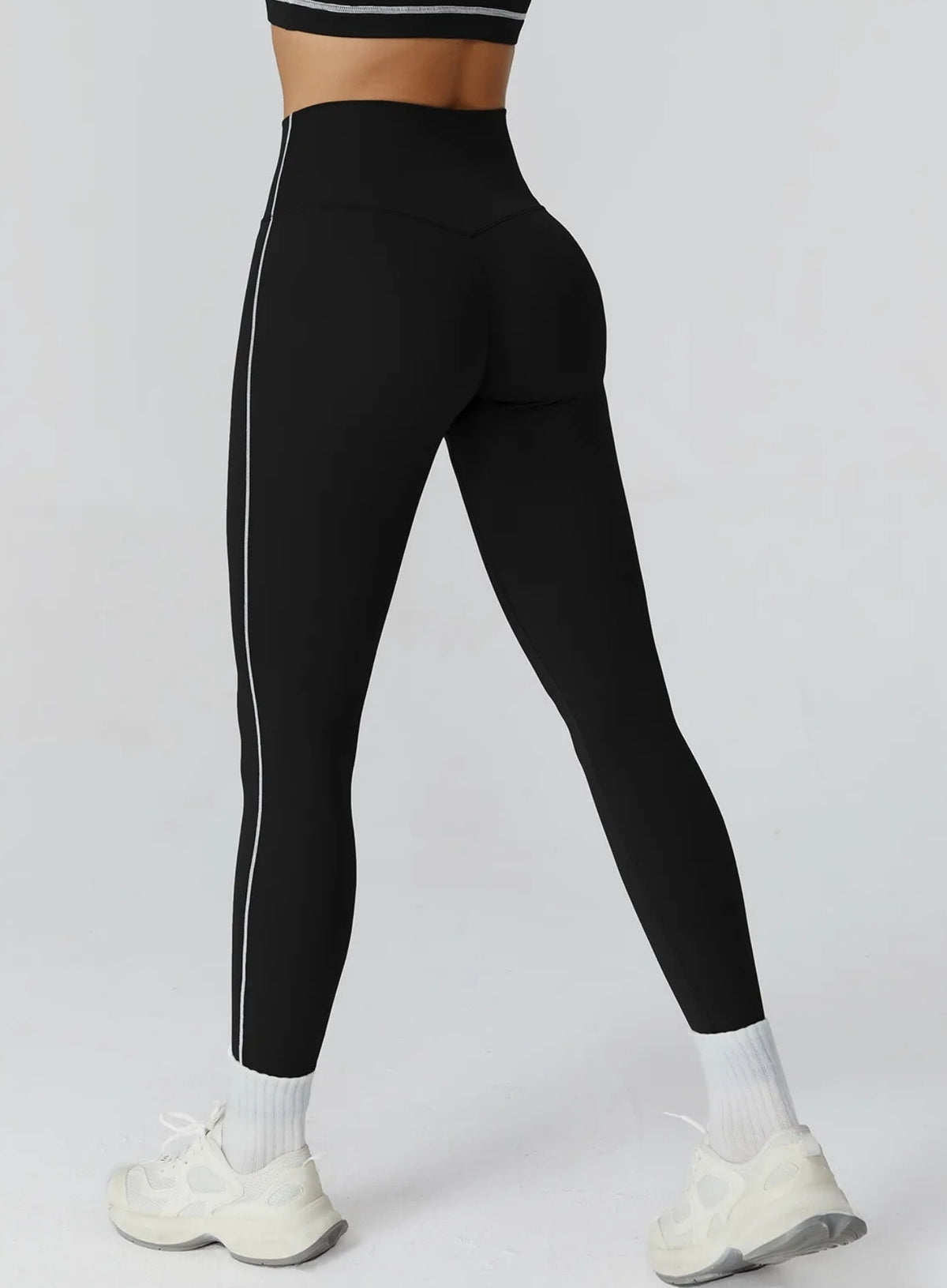 PowerFlex Leggings - Black - VECTOR SPORTSWEAR Main image