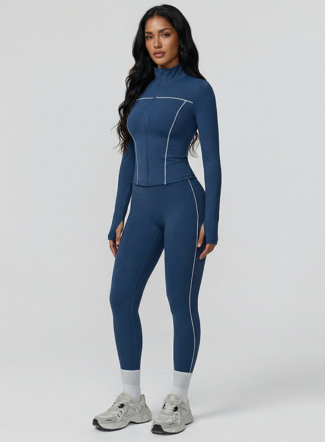 PowerFlex Zip Jacket - Dark Blue - VECTOR SPORTSWEAR
