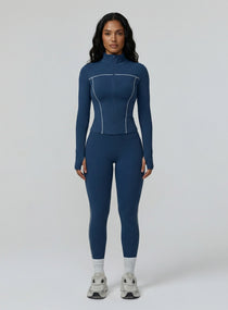 PowerFlex Leggings - Dark Blue - VECTOR SPORTSWEAR