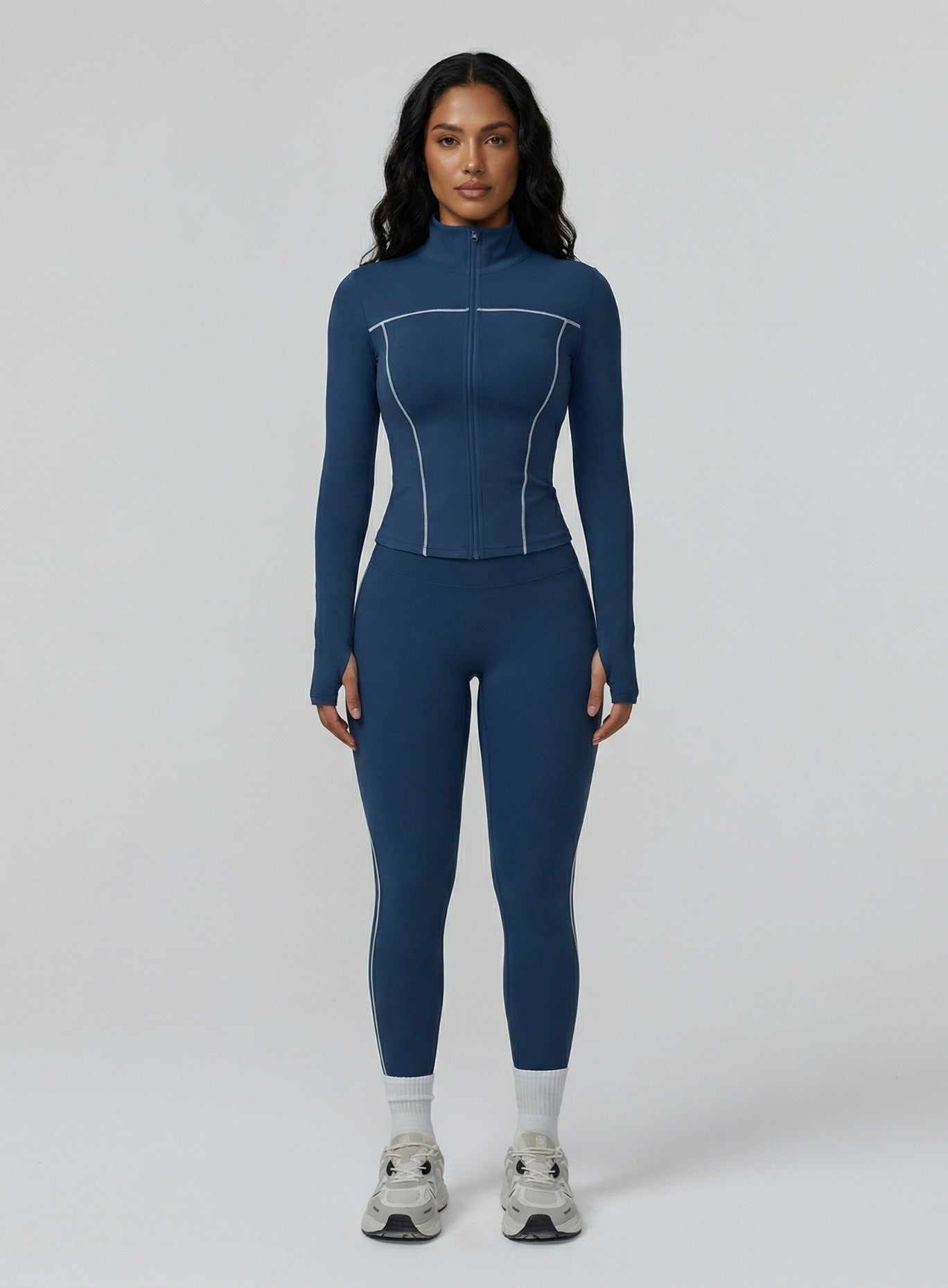 PowerFlex Zip Jacket - Dark Blue - VECTOR SPORTSWEAR