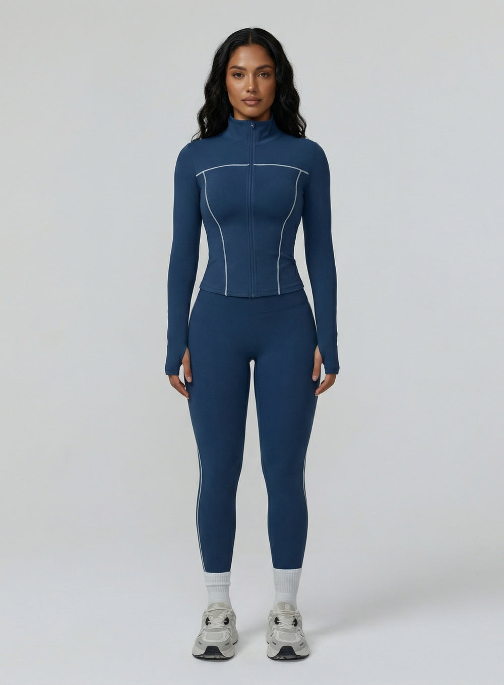 PowerFlex Zip Jacket - Dark Blue - VECTOR SPORTSWEAR
