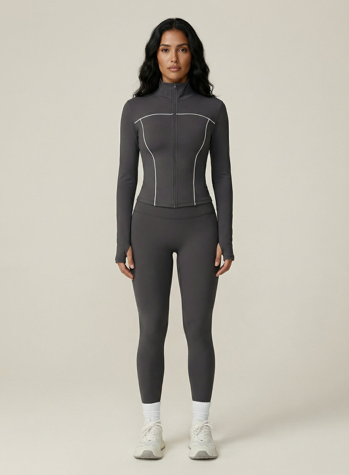 PowerFlex Leggings - Dark Gray - VECTOR SPORTSWEAR