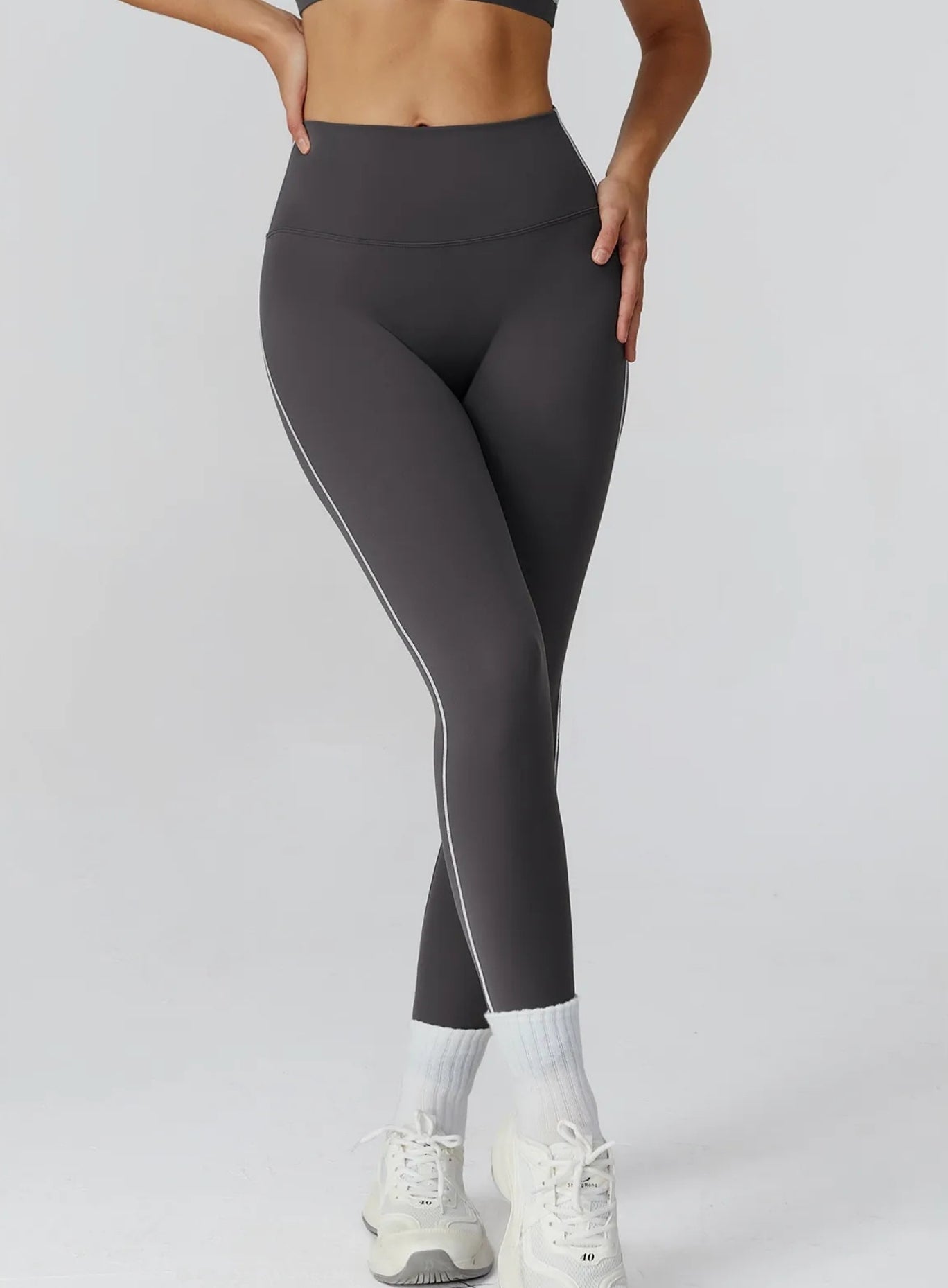 PowerFlex Leggings - Dark Gray - VECTOR SPORTSWEAR