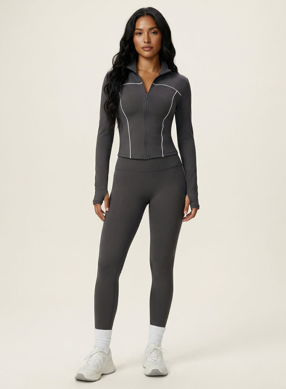 PowerFlex Leggings - Dark Gray - VECTOR SPORTSWEAR