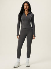 PowerFlex Leggings - Dark Gray - VECTOR SPORTSWEAR