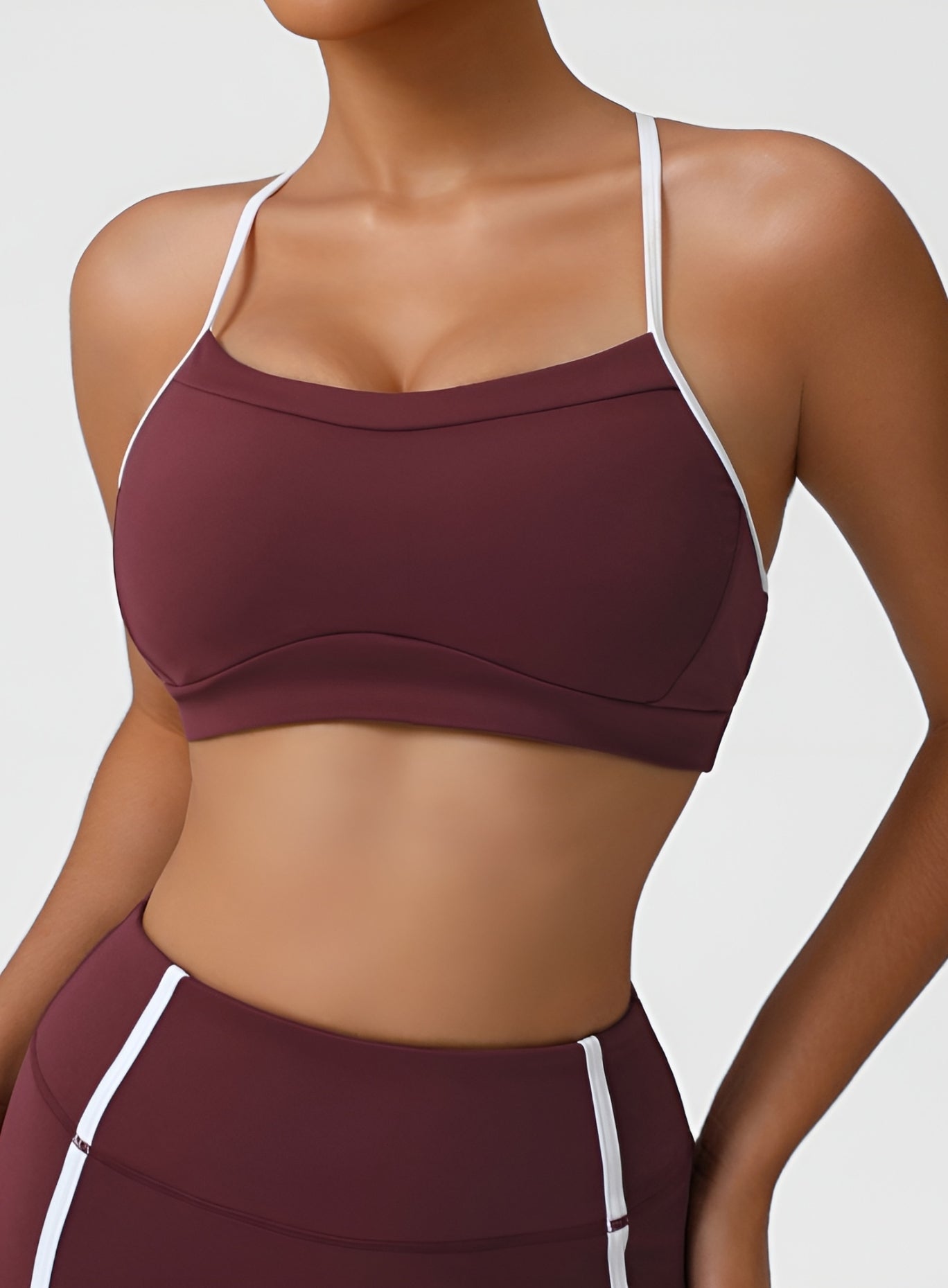 PowerFlex Sculpt Bra - Damson - VECTOR SPORTSWEAR