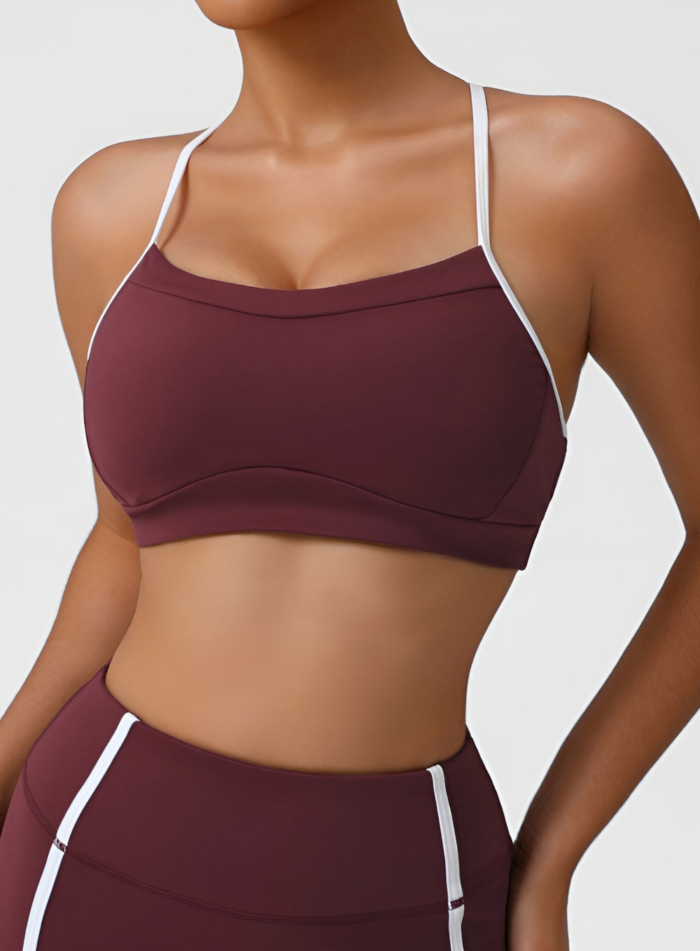 PowerFlex Sculpt Bra - Damson - VECTOR SPORTSWEAR