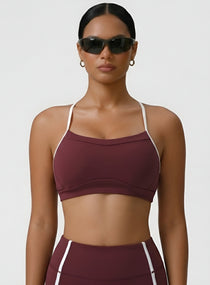 PowerFlex Sculpt Bra - Damson - VECTOR SPORTSWEAR