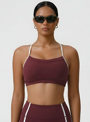 PowerFlex Sculpt Bra - Damson - VECTOR SPORTSWEAR