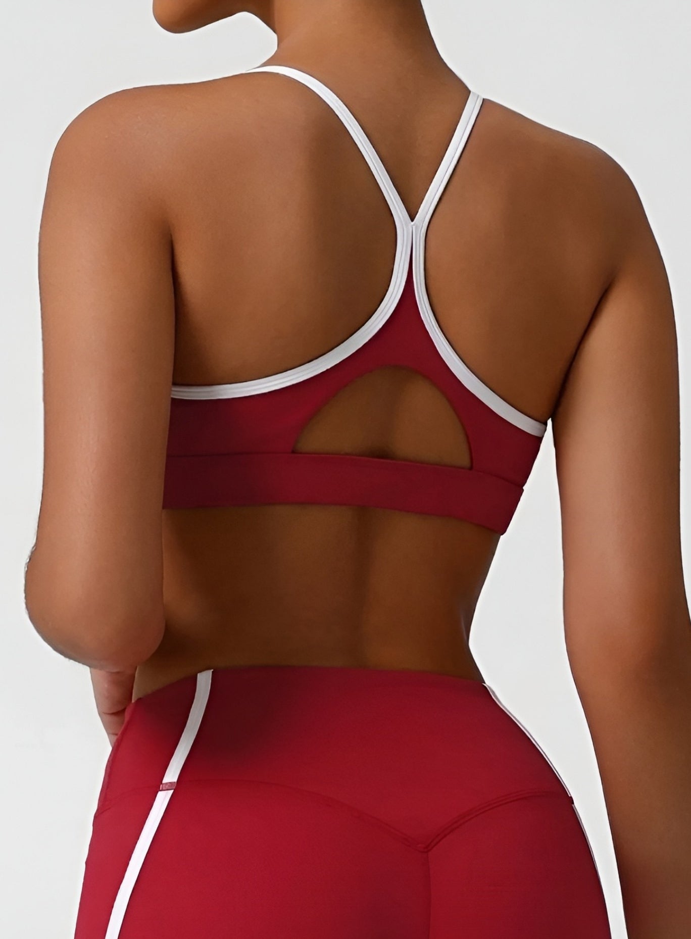 PowerFlex Sculpt Bra - Ruby Red - VECTOR SPORTSWEAR